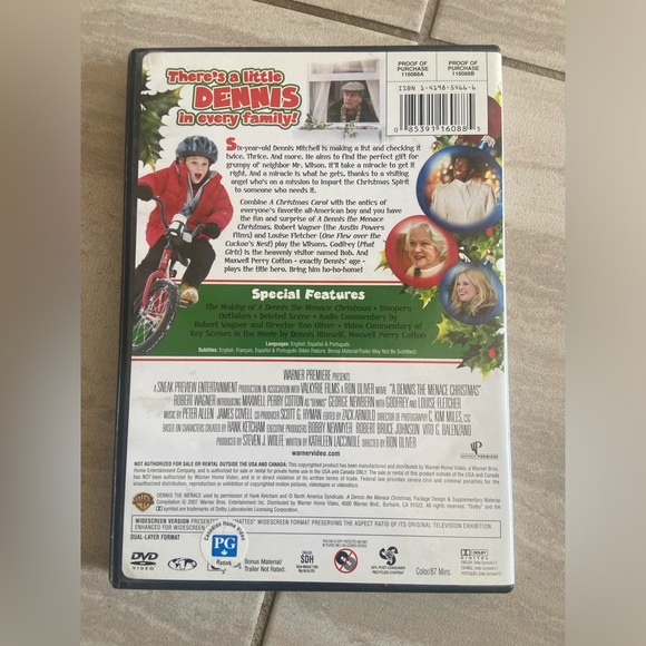 A‎ Dennis The Menace Christmas dvd - Picture 2 of 4